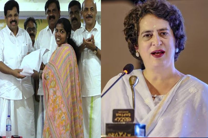 ആശമാർക്ക് ഓണക്കോടി സമ്മാനിച്ച് പ്രിയങ്ക ഗാന്ധി എം.പി